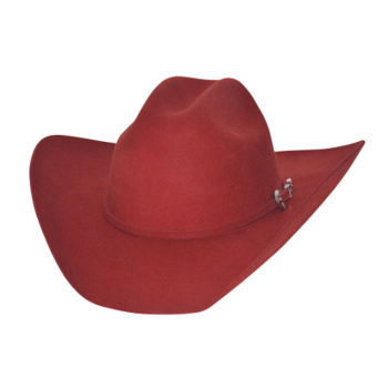 Bullhide Hats | Elegant Kingman 4X Filthat | Red